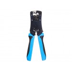 51412 HT-N468B Профессиональный инструмент для обжима (кримпер) 8p8c(RJ-45), 6p6c(RJ-12), 6p4c(RJ-11), 4p4c, 4р2с параллельного действия , Hanlong для Netko