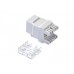 54207 Модуль Keystone неэкранированный, RJ-45, cat.5е, 180°, под инструмент, белый, для патч-панели 54207 Модуль Keystone неэкранированный, RJ-45, cat.5е, 180°, под инструмент, белый, для патч-панели