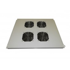 52012 Блок вентиляторов 4 шт для TS,T2,TD глубиной 800 с кабелем серый Netko