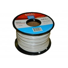 54922 Кабель сигнальный NETKO, неэкранированный 4*0.5мм 100м, пластиковая катушка, белый