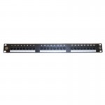 55665 Патч-панель UTP, 19, 24 порта RJ45, cat.6а, 1U, Dual Type IDC, Netko СКС РАСПРОДАЖА