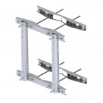 58432 Кронштейн столбовой универсальный ШКК/ШКВ 6U-12U