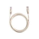 54566 Патч-корд Technolink UTP4 cat 5е, 1,5м, ВС, серый, литой коннектор РАСПРОДАЖА