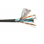53950 Кабель F/UTP4 (FTP4) cat.6 NETKO /4 пары 23 AWG BC / одножильный / экранированный, с крестовиной/ для наружных работ / 305м, FLUKE TEST