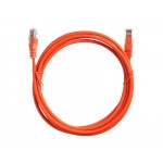 55854 Патч-корд Technolink UTP4 cat 5e, 2,0м, ВС, LSZH, оранжевый, литой коннектор