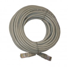 55988 Патч-корд Technolink C UTP4 cat.5е, 10.0м, CCA, серый, литой коннектор РАСПРОДАЖА