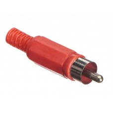 52280 Штекер RCA красный, Netko