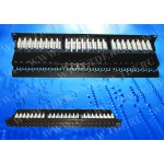 51953 Патч-панель UTP, 19, 48 портов RJ45, cat.5е, 1U, Dual Type, Netko СКС, F РАСПРОДАЖА