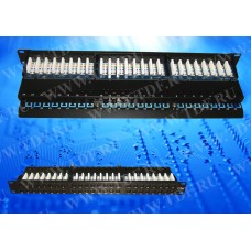 51953 Патч-панель UTP, 19, 48 портов RJ45, cat.5е, 1U, Dual Type, Netko СКС, F РАСПРОДАЖА 51953 Патч-панель UTP, 19, 48 портов RJ45, cat.5е, 1U, Dual Type, Netko СКС, F РАСПРОДАЖА