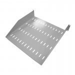 56190 Полка консольная 2U, глубина 450, без крепежа, серая