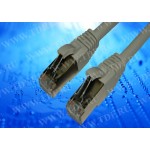 53868 Патч-корд Netko СКС FTP4 cat.6, 2.0м, литой коннектор, серый РАСПРОДАЖА