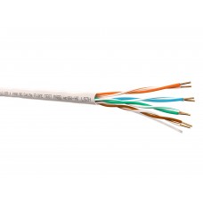 59425 Кабель LC UTP4 cat.5е, одножильный / 305м / Cu / Проходит Fluke тест/нг(А)-HF LSZH, серый