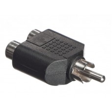 51717 Переходник 2 гнезда RCA-штекер RCA, Netko