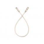 58646 Патч-корд Netko СКС FTP4 cat.6, 0.5м, литой коннектор, серый, LSZH