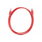 53836 Патч-корд Netko СКС UTP4 cat.5e, 2.0м, литой коннектор, красный