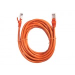 55859 Патч-корд Technolink UTP4 cat 5e, 3,0м, ВС, LSZH, оранжевый, литой коннектор