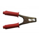 52418 Зажим крокодил, 200A, красный, L=138±5мм,Netko