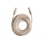 57109 Патч-корд Technolink UTP4 cat 5e, 10,0м, ВС, LSZH, серый, литой коннектор