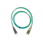 58935 Оптический шнур ST-SC/UPC MM 50/125 OM3 duplex, 2м