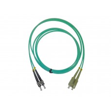 58935 Оптический шнур ST-SC/UPC MM 50/125 OM3 duplex, 2м