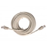 58007 Патч-корд Technolink C UTP4 cat.5е, 10.0м, CCA, LSZH, серый, литой коннектор