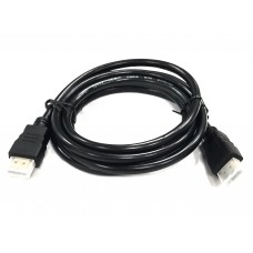 56867 Шнур аудио-видео HDMI-HDMI (1.4, 3D) цвет: золото (2,0м), Netko