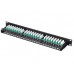 55229 Патч-панель UTP, 19, 48 портов RJ45, cat.5е, 1U, Krone Type, компактная, L