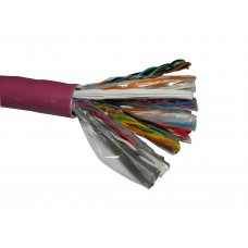 54829 Кабель NETKO UTP25 cat.5e, 305м, 0,5мм, нг(А)-HF FR-LSZH - малодымный, не содержащий галогенов, фиолетовый