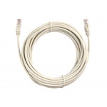 53848 Патч-корд Netko СКС UTP4 cat.5e, 7.0м, литой коннектор, серый