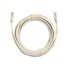 53848 Патч-корд Netko СКС UTP4 cat.5e, 7.0м, литой коннектор, серый