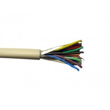 51818 Кабель сигнальный NETKO, экранированный 12*0.22мм2 (7*0.2мм) 100м, пластиковая катушка, белый