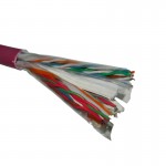 54827 Кабель NETKO UTP10 cat.5e, 305м, 0,5мм, нг(А)-HF FR-LSZH - малодымный, не содержащий галогенов, фиолетовый