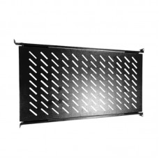 57530 Полка выдвижная 1U для шкафа глубиной 900/1000 (483х800), черная