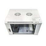 60185 Шкаф настенный 6U серия WMA (Wall Maestro) (600х450х370), передняя дверь стекло, собранный, серый Netko А