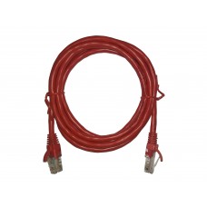 57113 Патч-корд Technolink UTP4 cat 5e, 2,0м, ВС, LSZH, красный, литой коннектор
