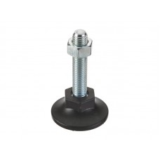 59751 Ножка регулируемая для напольных шкафов и стоек (комплект: ножка+гайка М10)