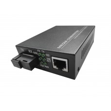 57022 Медиаконвертер Netko WDM 10/100/1000Base-T/1000Base-FX 1550nm, 20 км, SC, LFP