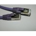 55502 Патч-корд Netko СКС FTP4 cat.6a, 5.0м, литой коннектор, LSZH, фиолетовый