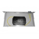 65522 Кросс оптический 19, 1U 4 LC SM Duplex, укомплектованный