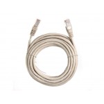 57121 Патч-корд Technolink UTP4 cat 5е, 5,0м, BC, LSZH, серый, литой коннектор