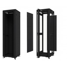 51839 Шкаф напольный 36U серия TE (600х600х1805), передняя дверь стекло, черный, разобранный Netko (упакован в 2 коробки)