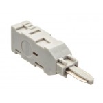 51520 Штекер тестовый двухполюсный без шнура Netko