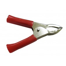 51708 Зажим крокодил, 5A, красный, L=50±5мм, Netko