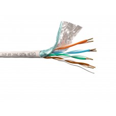 51109 Кабель F/UTP4 (FTP4 ) cat.5e NETKO /4 пары 24 AWG BC / одножильный / экранированный / 305м / серый СКС, FLUKE TEST