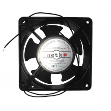 65291 Вентилятор Netko, рама 120х120х38, подшипник скольжения, 220 В
