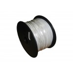 52060 Кабель сигнальный NETKO, неэкранированный 4*0.22мм2 (7*0.2мм) 100м, пластиковая катушка, белый