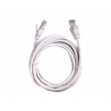 57007 Патч-корд Technolink UTP4 cat 5e, 3,0м, ВС, LSZH, белый, литой коннектор
