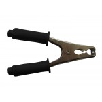 52419 Зажим крокодил, 200A, черный, L=138±5мм,Netko