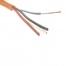 56176 Кабель сигнальный ТЕХНОКАБЕЛЬ, КПСнг(А)-FRLS, 2*2*0.75мм2 (1.0мм) 200м, оранжевый АКЦИЯ