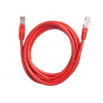 55850 Патч-корд Technolink UTP4 cat 5e, 2,0м, ВС, красный, литой коннектор РАСПРОДАЖА